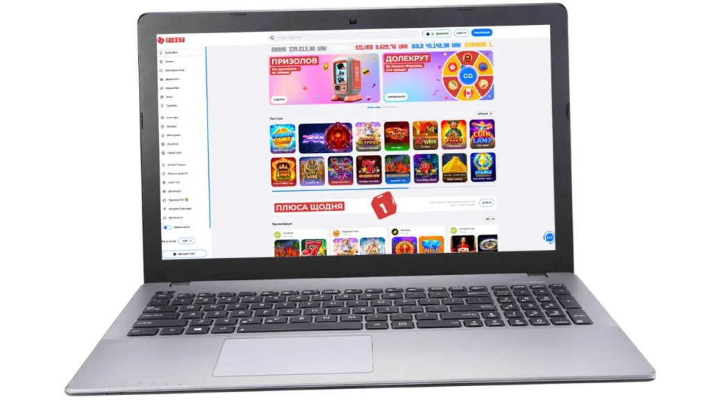 First казино - турніри, акції та бонуси для всіх